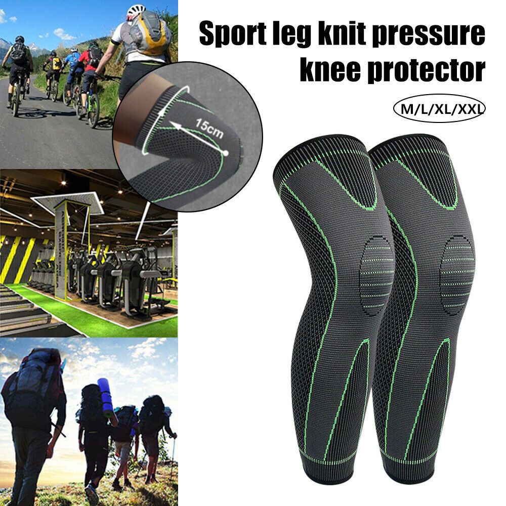 Knee Sleeve Pair - 무릎 지원 버팀대 압축 긴 전체
